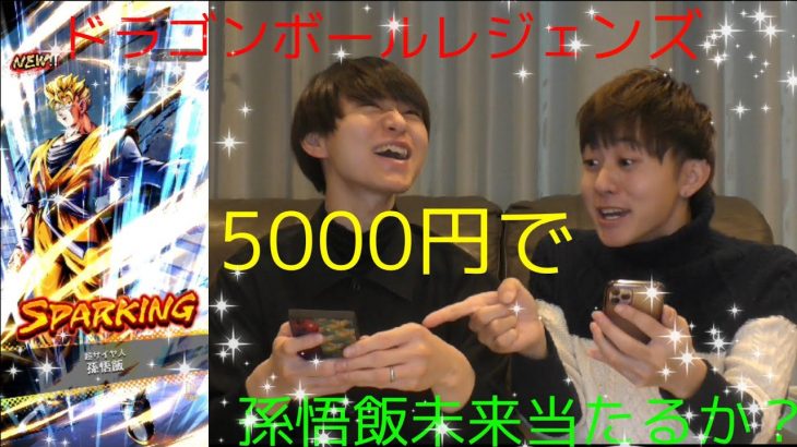 #DRAGONBALLLEGENDS#ドラゴンボールレジェンズ課金企画#孫悟飯未来#人造人間２１号 ドラゴンボールレジェンズ５０００円企画！５０００円で孫悟飯未来は当たるか！？