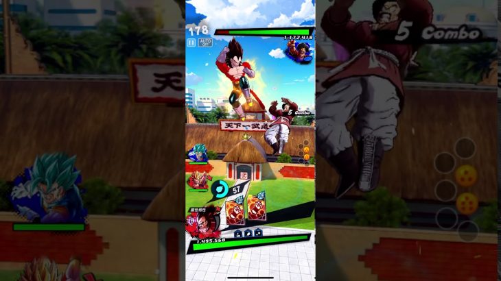 【ドラゴンボールレジェンズ】ベジータSS4 VS ミスターサタンww