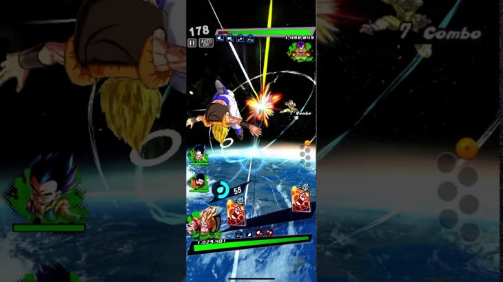 【ドラゴンボールレジェンズ】ゴジータVSゴールデンフリーザ