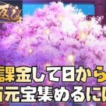 【放置少女】願い返し 課金して0から3万元宝集めるには？
