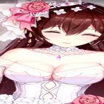 花嫁コスプレ美女。放置少女バリエーションが色々あるね。