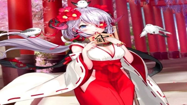 巫女コスプレ美少女＜放置少女＞