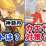 【放置少女】カエサルのコスト面をまずは見ていきましょう！あれ？カッシウスがカエサル対策キャラになっていないか・・・