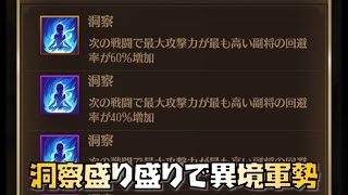 【放置少女】異境軍勢 洞察盛り盛りでクリアできるのか検証してみた