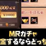 【放置少女】MRガチャ 課金するならどっち？