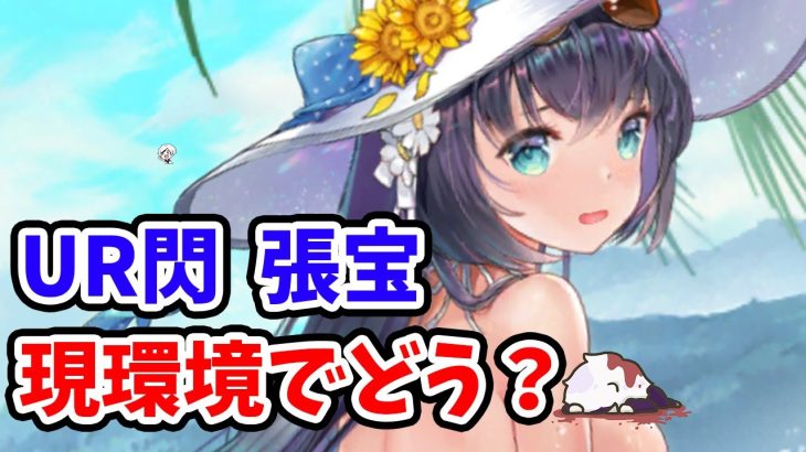 【放置少女】張宝って現環境でどう？実際の戦闘映像見ながら解説。