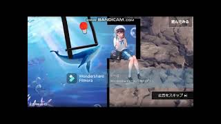 音ズレ注意　放置少女　広告　線を引くゲームのパクリ