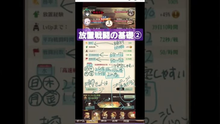 放置戦闘のオススメTips🙋‍♀️ #牛飲馬食少女 #放置少女