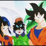 【ドラゴンボール絵】Drawing Goku Chichi Gohan   Family photo