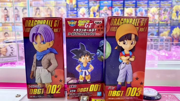 ドラゴンボールGTのクレーンゲームに挑戦！パンの声ものまねでパンのフィギュアゲット⭐︎祝！ドラゴンボールGT25周年！