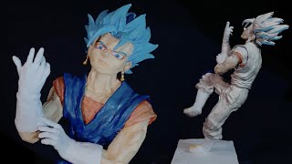 【フィギュア制作】粘土で作る。ベジット/ポタラの超戦士(ドラゴンボール超)Sculpting Vegetto blue『Dragon Ball Super』