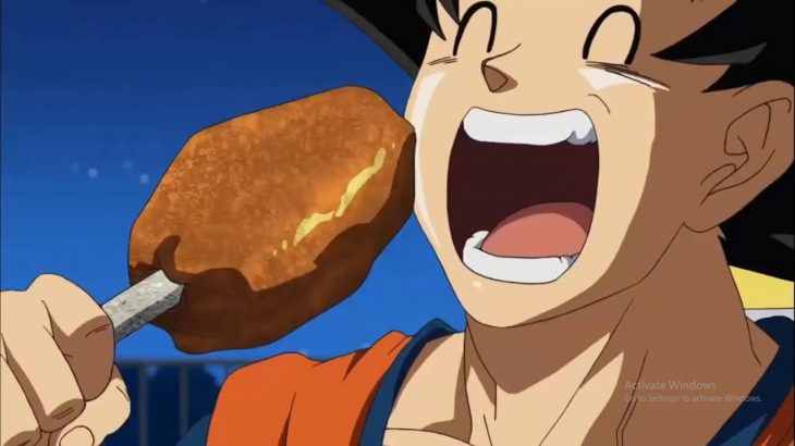 カカロット最高の瞬間アニメフード || Kakaroto Meal scene Animefood