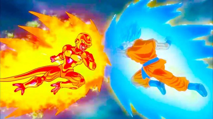 Best Fightsドラゴンボール超 #2 激しい戦い ~ ゴールデンフリーザの復讐、悟空は殴られた ▶ Goku Super Saiyan Blue VS Golden Frieza