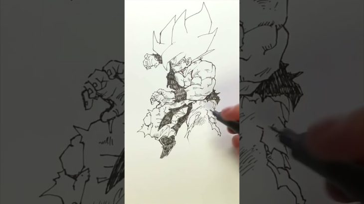 路上漫画のロジョマン2021年ドラゴンボール一発描き集〈15秒ver〉