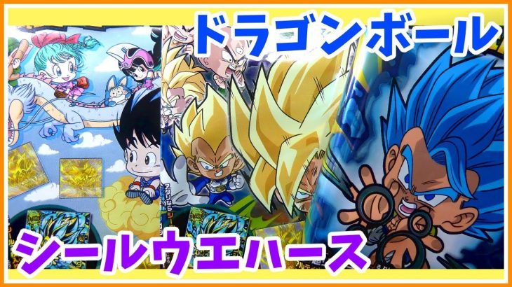 【シール開封】　ドラゴンボール　超戦士シールウエハース超　ボックス開封　DRAGONBALL