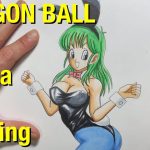 DRAGON BALL Bulma drawing ドラゴンボール　ブルマ　描いてみた