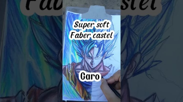 Caro X Barato/2 Parte  Caro Super soft / Desenhando Goku Azul (Expensive × Cheap/ Drawing Goku Blue