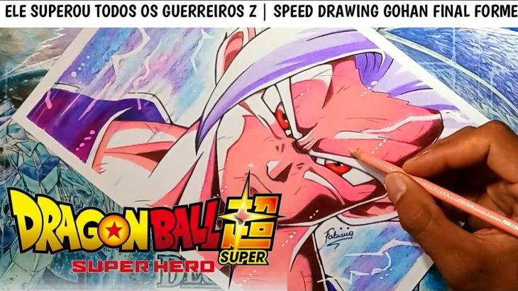 Drawing Gohan New Form | Final Gohan | DragonBall Super: Super Hero ドラゴンボール超スーパーヒーロー：スーパーヒーロー