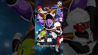 GINYU FORCE | Dragon Ball #shorts #videoshorts #dragonball #dragonballz #shortvideo #viralshorts