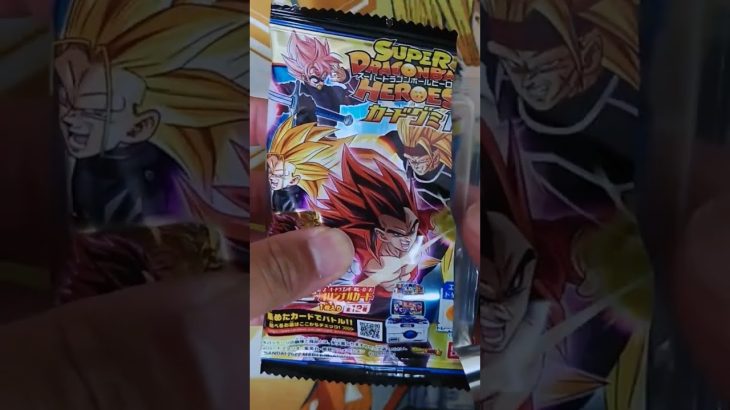 【ドラゴンボール開封】ドラゴンボールヒーローズカードグミ開封！！