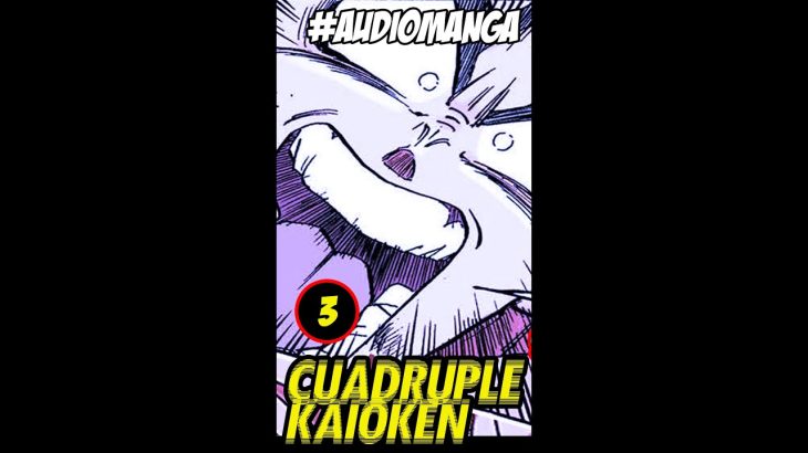 Goku utiliza el KameKameHa Kaioken x4 – Parte 3, #Short