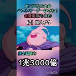 【最強】第二回力の大会(漫画版含む)ベストオーダーがやばい… #ドラゴンボール超