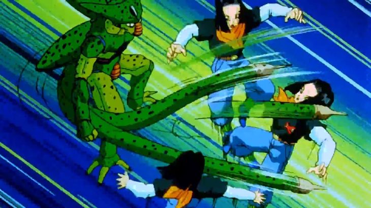 ドラゴンボールZ(Dragon Ball Z) //ベストマッチ//怪獣「セル」はピッコロを負傷させ人造人間17号を吸収。特訓中の孫悟空とベジータ。#38