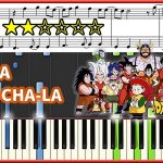 初級 ピアノ◆CHA-LA HEAD-CHA-LA チャラ・ヘッチャラ「ドラゴンボールZ – Dragon Ball Z」OP◆楽譜あり