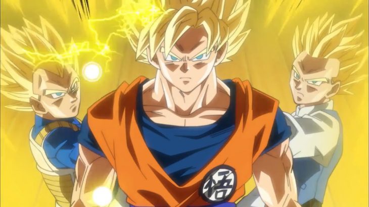 ドラゴンボール超（スーパー） // ベストマッチ// 超サイヤ人ゴッドを生み出す最強サイヤ人合体