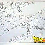 Speed drawing Goku & Vegeta, Dragon Ball Super. Alex’s Art ドラゴンボール超