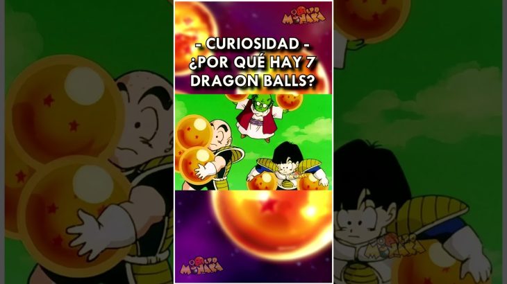 ¿Por qué hay 7 Dragon Balls? (y NO 8 o 6) | #dragonball #shorts