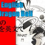 狂った漫画で学ぶ英語：ドラゴンボールその３：キュイ：Crazy English with DragonBall