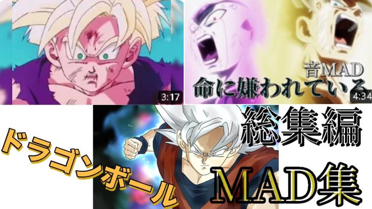 ドラゴンボールMAD集【総集編】【まとめ】【ドラゴンボール】#ドラゴンボール #mad #力の大会 #音mad