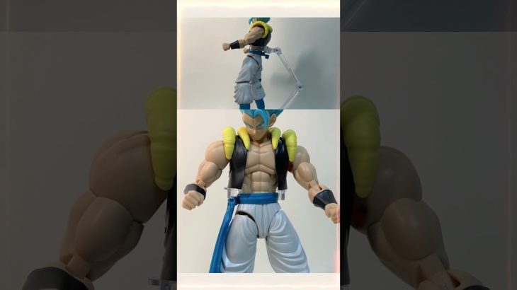 【#shorts DRAGONBALL】Figure-rise Standard ドラゴンボール超 超サイヤ人ゴッド超サイヤ人ゴジータ②素組み・塗装前