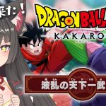 【#ドラゴンボールZカカロット 波乱の天下一武道会】ミリしらではなくなったドラゴンボール！待望の新規DLCを初見プレイ！【蘇芳またたび／Vtuber】