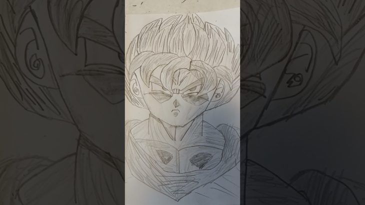 ドラゴンボール超サイヤ人本気で描いてみた#ドラゴンボール