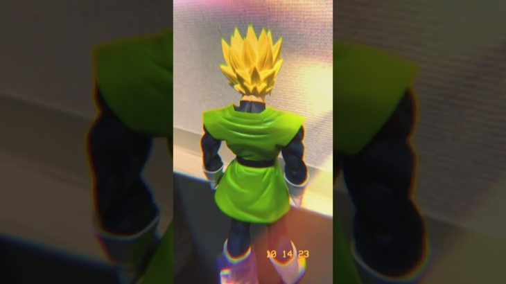 ドラゴンボールZの一番くじで当てました。！孫悟飯のスーパーサイヤ人です。！めちゃかっこいいなて思いました。！ #アニオタ #あにめ #アニメ #アニヲタ #オタク #ドラゴンボールz#孫悟飯