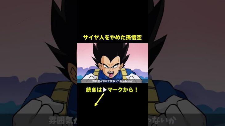 【アニメ】サイヤ人をやめた孫悟空【ドラゴンボール】