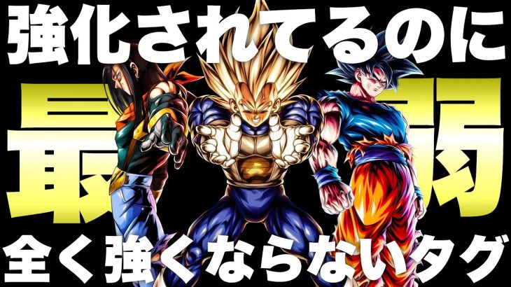 しっかり強化されてるにもかかわらず弱すぎるタグ【ドラゴンボールレジェンズ】【DRAGONBALL LEGENDS】