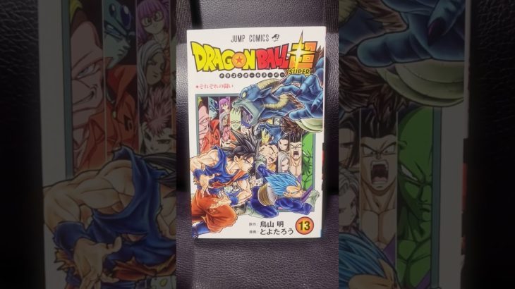 ドラゴンボール超13巻のコミックです。