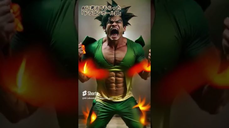 AIに考えてもらった「ドラゴンボール超」 #AI #生成AI #AI動画