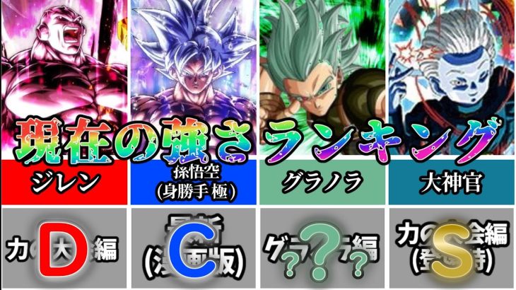 漫画版を含む「現在のドラゴンボール強さランキングwww」に対する視聴者の反応  #db