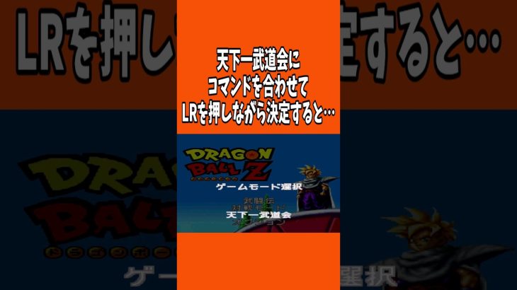 超武闘伝2の小ネタ #ドラゴンボール  #超武闘伝 #レトロゲーム #裏技  #videogames