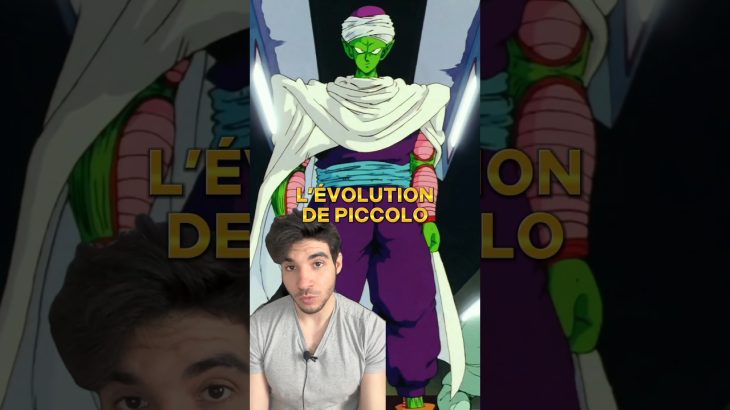 L’évolution de Piccolo #dragonball #lechemindegoku