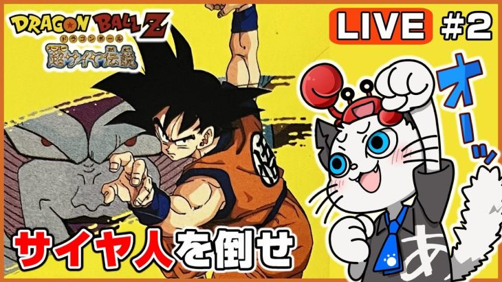 【ドラゴンボールZ 超サイヤ伝説】2話 完全初見がクリア目指して遊ぶ！「ベジータ＆ナッパと戦闘か？」【実況 レトロゲーム スーパーファミコン】