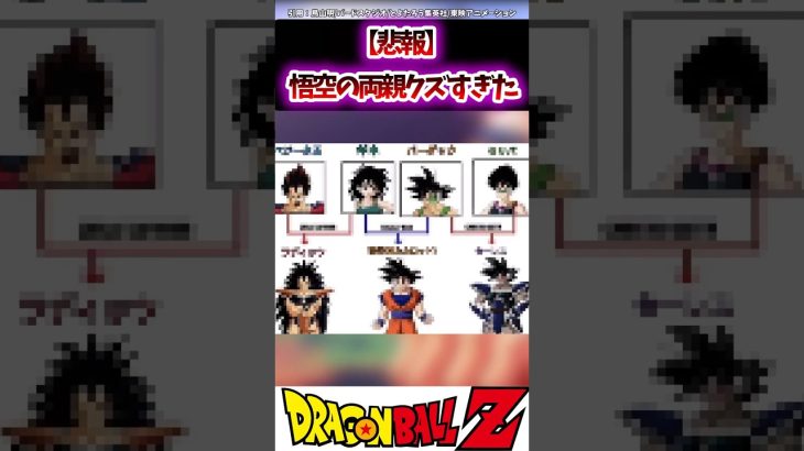 【悲報】悟空の両親クズすぎた#おすすめ #dragonball #dragonballz #ドラゴンボール #kakarot #goku #shorts