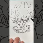 超サイヤ人の描き方#dragonball #ドラゴンボール#shorts