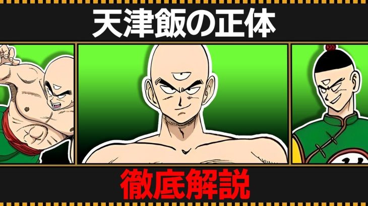 【ドラゴンボール】”天津飯”の全てがわかる動画