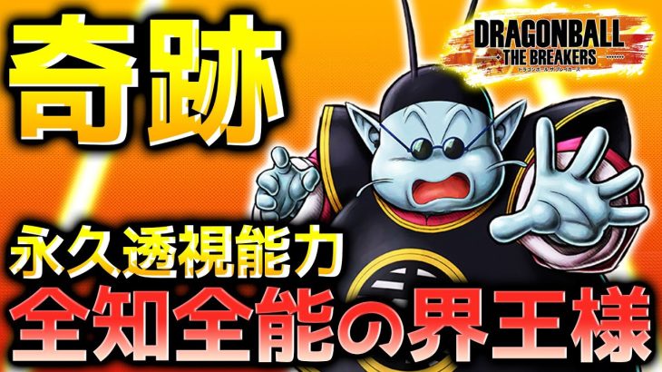 界王様でレイダーを永久に探知し続けるビルド【ドラゴンボール ザ ブレイカーズ】