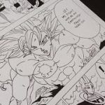 Drawing a Manga page | Dragon Ball Super |ドラゴンボール 超 （ スーパー ）Akira Toriyama